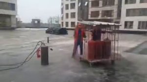 Хранение и перемещение газовых баллонов