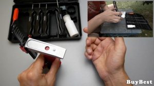 Алмазная точилка для ножей YoYal с Алиэкспресс | Мои отзывы после заточки ножа GANZO G723