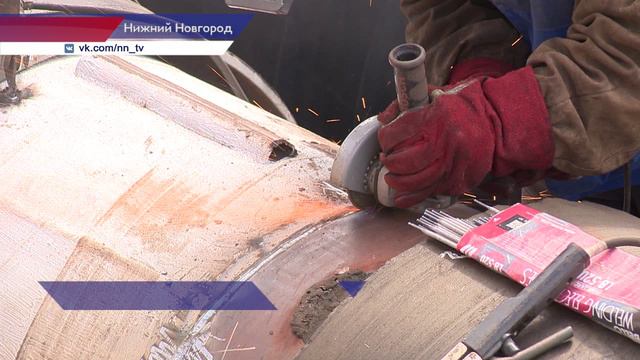 Компания «Теплоэнерго» ремонтирует крупную теплотрассу