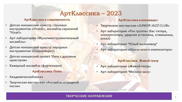 Летнее творческое объединение «АртКлассика-2023» в ДМШ №1 имени М.П. Фролова
