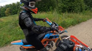 Покупались, покатались kayo 125 evolution. Weekend