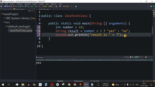 Java Tutorial #9 - Conditional Expression (Ternary Operator) in Java Programming смотреть онлайн