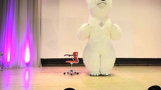 Аэро Медведь (Ростовая кукла) 3 метра высота