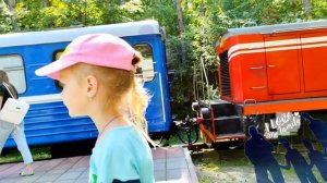 Детская железная дорога им  К. С.  Заслонова KIDS' Railway Minsk