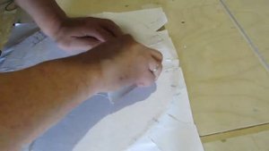 Необычная доска для нарезки пиццы, пирога, торта