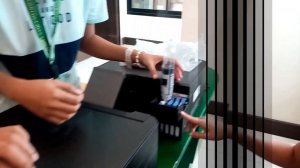 Epson L3210 Printer Install and Ink Refill