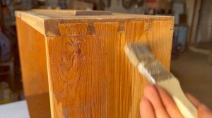 Реставрация старого дубового комода. Как это было