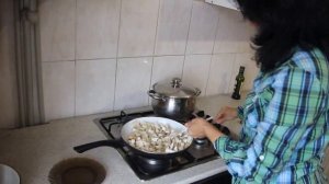 Суп-пюре из белых грибов. Постное блюдо.