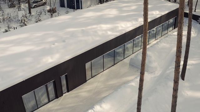 Остекление загородного дома. Алюминиевая система #REYNAERS. смотреть онлайн