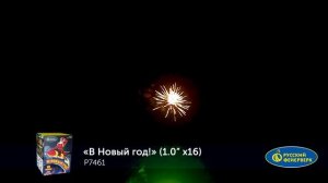 Фейерверк Р7461 "В Новый год!" (1" х 16 залпов)