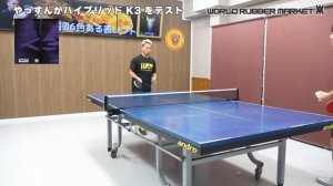 【Hybrid K3｜TIBHAR】やっすんの新しい本職ラバー｜ハイブリッドK3【卓球知恵袋】