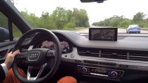 New Audi Q7 3.0 TDI quattro S-line Test Drive (тест драйв).