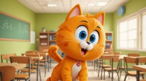 Котенок Кордэ с друзьями на контрольной по математике | Мультики для детей | Школа | Математика