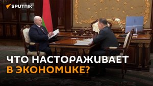 Лукашенко об экономике: есть настораживающие факторы