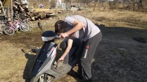 Скутер Honda Dio 27. О состоянии,  цена продажи.