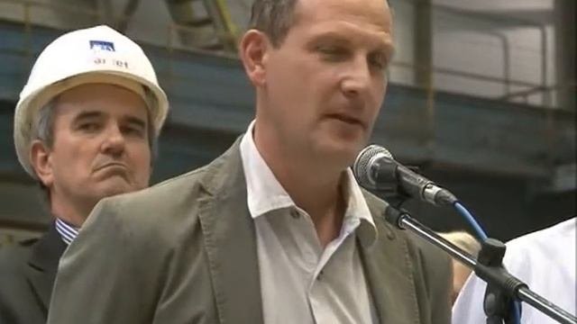 Пуск новой линии ЛПЦ № 1