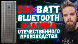 200 ВАТТ! Bluetooth КОЛОНКА ОТЕЧЕСТВЕННОГО ПРОИЗВОДСТВА   Eltronic 20 36