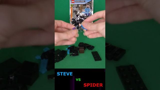 LEGO Minecraft Steve & Spider