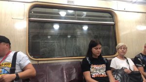 Поездка на метро от Проспект Гагарина до Холодная гора | метро | поездка | харьков
