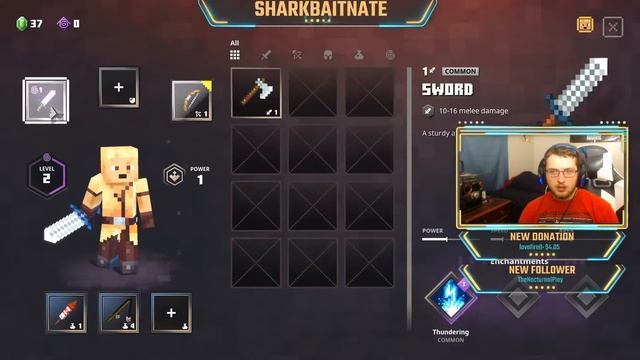 First Time Clearing Dungeons After A Long Day At Work!! Come Hang Out! Minecraft Dungeons смотреть онлайн