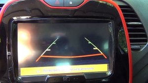 Фронтальная камера и передние парктроники на RENAULT CAPTUR 2.0