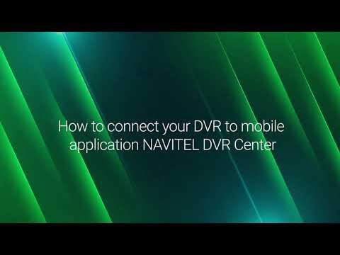 Connecting to your dashcam in the Navitel DVR Center program on devices with Android OS