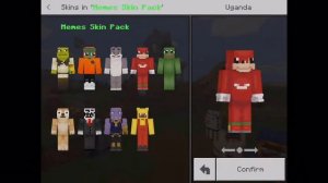 The Memes Skin Pack (Minecraft)