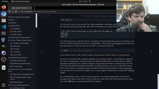 Python/C/C++ developer learns Rust from scratch - Chapter 1