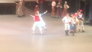 Танец Басков. Шипулина/Лобухин/Водопетов/Биктимиров в балете Пламя Парижа
