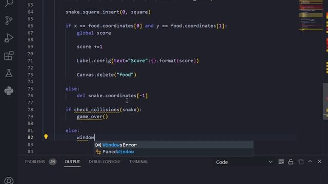 ?Python Snake Game Tutorial - Create Your Own Snake Game with Python (2023) Python Portfolio Projec
