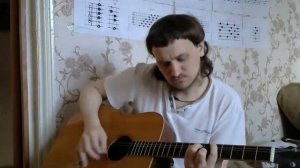 Кино - Сосны на морском берегу Гитара
