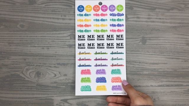 BE YOURSELF | Happy Planner Sticker Book Flip Through смотреть онлайн