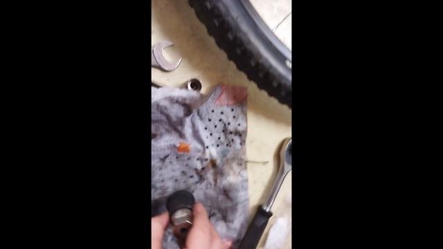 Как перебрать заднюю втулку велосипеда на насыпных подшипниках?? Смазка и настройка.