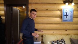 Обзор бани из бревна. Сруб через 5 лет эксплуатации.