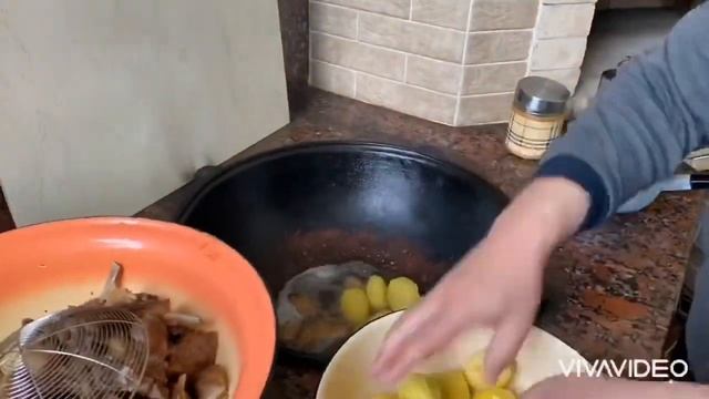 Тошкентча қозон кабоб (ташкентский казан кабаб) смотреть онлайн