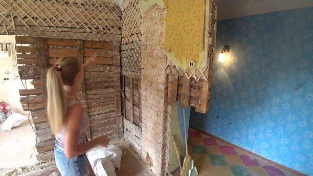 Часть 3. Как правильно разобрать стены из дранки смотреть онлайн