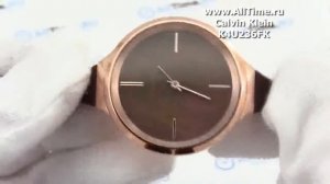 Обзор. Женские наручные часы Calvin Klein K4U236FK