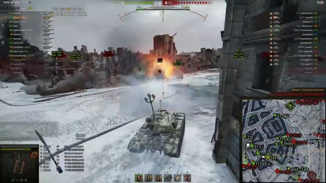 World of Tanks || T110e5 - Rush B... NO STOP! смотреть онлайн