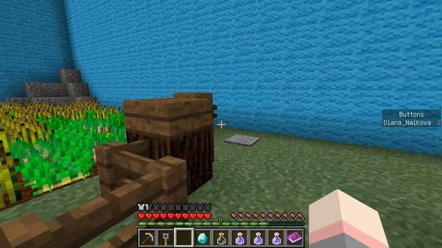 ЭТА ЛАМА СПРЯТАЛА КНОПКУ В МАЙНКРАФТ смотреть онлайн