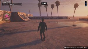 Tailslide Venice Ledge - Venice Beach Level Park Goal - Tony Hawk's Pro Skater 1 + 2 Remake