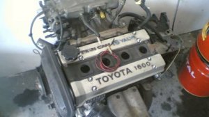 MESIN LEGEND TOYOTA 4A-GE DOHC 16 KLEP - 20 KLEP