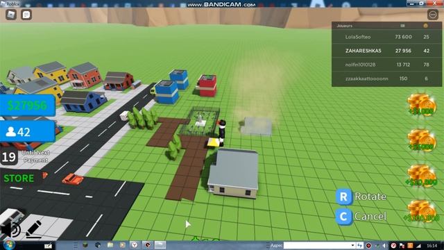 ROBLOX СИМУЛЯТОР БОГА ГОРОДА В ROBLOX ZAHAR смотреть онлайн