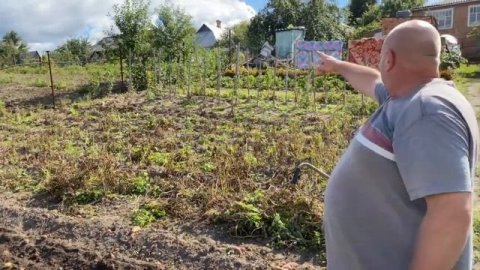 Ручная картофелекопалка,урожай 2022.