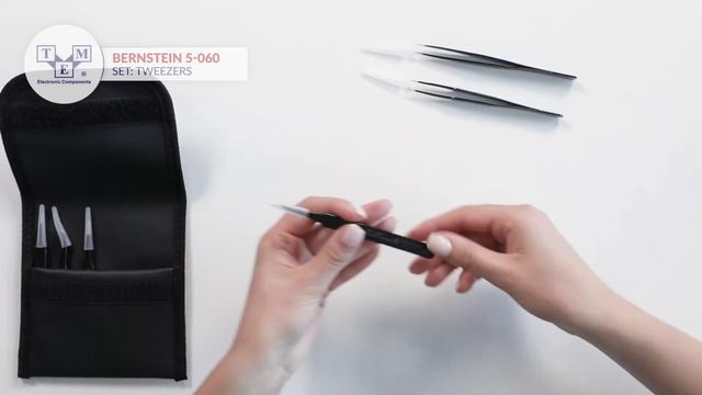 BERNSTEIN 5-060 - Set: tweezers - UNBOXING смотреть онлайн
