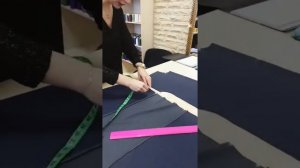 Крой худи на ткани