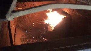 Пеллетная горелка BIOPROM Терминатор - 36. Обзор работы в котле.