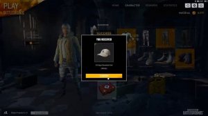 выбил плащ в PUBG (страшный сон)