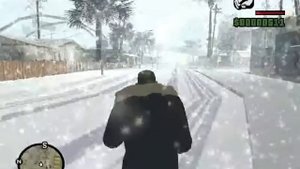 Gta San Andreas Snow Mod 3,8 Приключение Сиджея зимой № 2