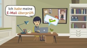 Учим немецкий. Уровень А1. Как я провела воскресенье (продолжение)