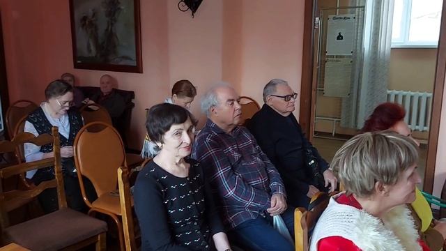 Александра Наумова на встрече друзей литературного общества "Русло" (26.02.2023)